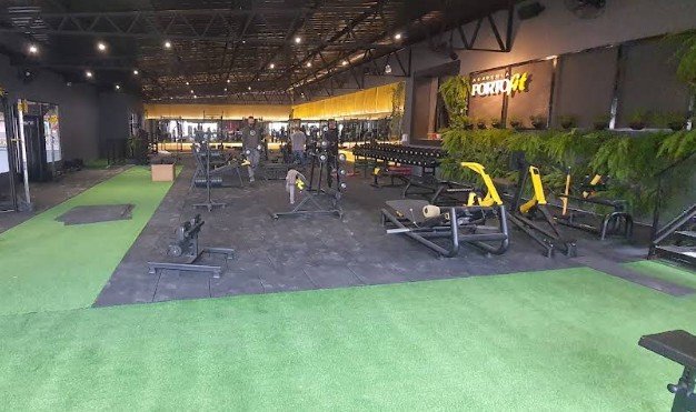 Ambiente da PortoFit Academia