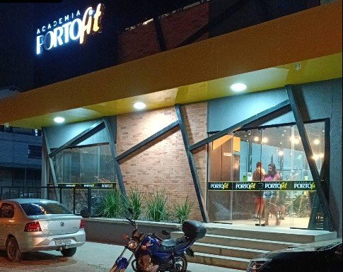 Ambiente da PortoFit Academia